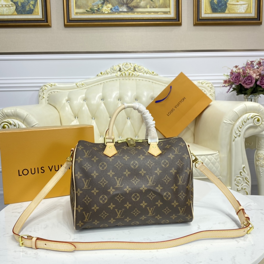 Louis Vuitton SPEEDY BANDOULIERE 30 Monogram Handbag M41112 